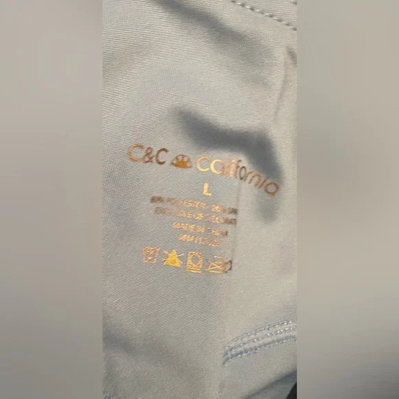 C&C California Light Blue Leggings - Picture 2 of 4